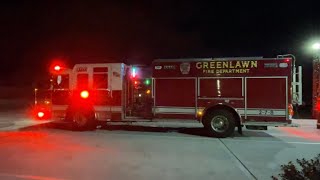 Greenlawn FD 278 Responding to CO Alarm 12302023 [upl. by Isus]