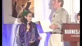 Jim Dale reads Harry Potter in BampN party Part 5 of 6 [upl. by Hareehahs]