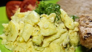 Perfect Scrambled Eggs Indian Style  How to make Basic Scrambled Eggs  Kanaks Kitchen [upl. by Celestine261]