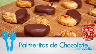 Palmeritas de Hojaldre con chocolate [upl. by Giffy959]