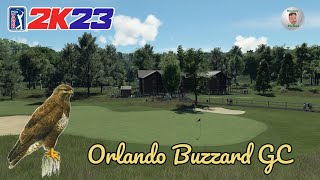 PGA Tour 2K23  Orlando Buzzard  Course Review amp Playthrough [upl. by Anaeg]