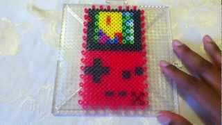 3D Perler Bead Gameboy Color Tutorial [upl. by Salina466]