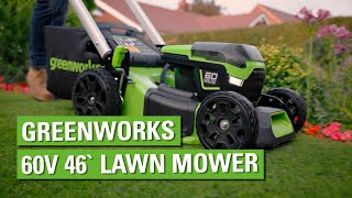 I Love This Mower  GREENWORKS PRO 60V Lawn Mower Review [upl. by Ttehc]