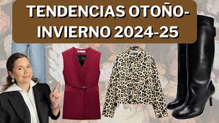 Tendencias OTOÑOINVIERNO 2024  2025  Lo ÚLTIMO en la MODA [upl. by Kier944]