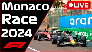 🔴F1 LIVE  Monaco GP RACE  Commentary  Live Timing [upl. by Aslin817]