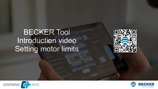 BECKER TOOL Introduction Video Setting Limits on Centronic Plus Motor [upl. by Nyletak]