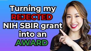 Combating NIH reviewer critiques on my REJECTED SBIR grant [upl. by Florrie145]