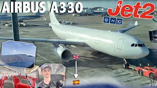 Jet2 Airtanker Airbus A330200 Flight Manchester  Tenerife South Trip Report  H10 Gran Tinerfe [upl. by Brandt657]