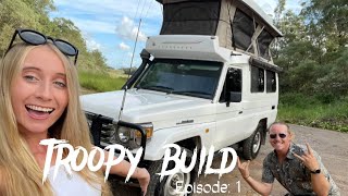 TROOPY CAMPER BUILD Ep1 [upl. by Gollin]