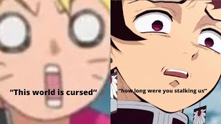 Boruto X Demon slayer Boruto’s Disease Filler  Demon Slayer Text  giyushino borusara tankana [upl. by Eveivenej713]