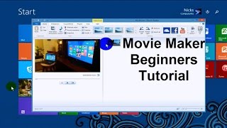 Windows Movie Maker Tutorial  Tips amp Tricks amp How Tos  Video Editing Software Free  2015 Full [upl. by Azer719]