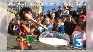 Direct  Festival mondial des théâtres de marionnettes à CharlevilleMézières [upl. by Adlaremse]