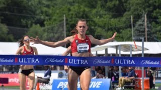 Shelby Houlihan Feels Validation After Winning US 1500m Title [upl. by Lakym]