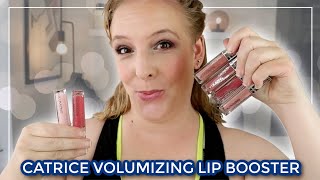 CATRICE VOLUMIZING LIP BOOSTER  Review incl swatches amp lipswatches fair skin [upl. by Fonda]