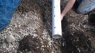 How To Install Perforated Pipe French Drain for Do It Yourself Job [upl. by Minardi900]