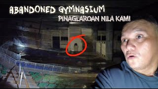 EXPLORING ABANDONED GYMNASIUM pinaglaroan nila kami [upl. by Mordy764]