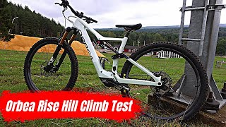 Hill climb test Orbea Rise vs Merida eONESIXTY  My first ride on the Orbea Rise M10 EP8 RS [upl. by Mannes]