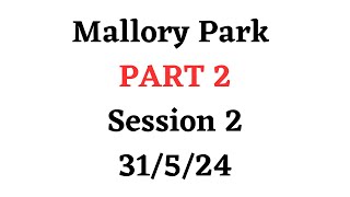 Part 2 Mallory park session 2 31st May 2024 inters [upl. by Stuckey]