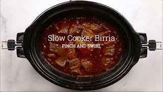 Slow Cooker Birria de Res [upl. by Mcnully]