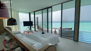 SO Maldives Resort Ocean Water Pool Villa Room Tour [upl. by Slotnick692]