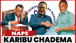 KARIBU CHADEMA MBOWE NA LISU WAFICHUA MAZITO KUHUSU NAPE HUKO CCM [upl. by Anitsirk164]