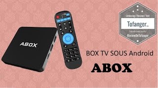 Goobang Doo Abox A1  Box TV sous android [upl. by Kcyred938]