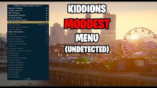 How To Install Kiddions 08 Modest Menu GTA 5 Best Free GTA 5 Mod Menu Latest Kiddions Menu [upl. by Uhthna]