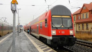 Mit DR Dostos auf der RB31 Von ElsterwerdaBiehla nach Elsterwerda [upl. by Nevarc]