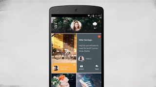 Flow Home  A new kind of Android launcher [upl. by Aihsemaj]