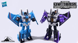 Transformers Earthrise Cybertronian Villains SKYWARP and THUNDERCRACKER Video Review [upl. by Maze883]