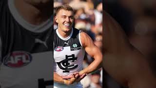 Patrick Cripps VS Zach Merrett for thatdogdusty afl sports essendonfc carltonblues viral [upl. by Sorvats83]