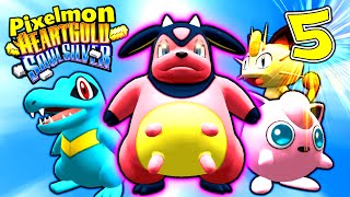 Minecraft Pixelmon HEARTGOLD and SOULSILVER  Episode 5 Minecraft Pokemon Mod [upl. by Blackmun973]