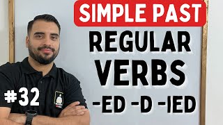 4 REGLAS DE LOS VERBOS REGULARES EN INGLES PASADO SIMPLE [upl. by Nnael]