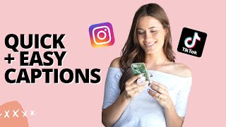 How to Quickly Add Captions to Your Instagram Reels amp TikToks [upl. by Arehc]