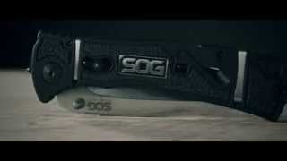 SOG Trident Elite  AssistedOpening Folding Knife [upl. by Lorenz564]