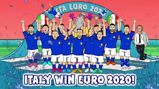 🏆Italy Win Euro 2020🏆 Italy vs England Final Penalty Shootout Penalties 32 11 Highlights [upl. by Demy]