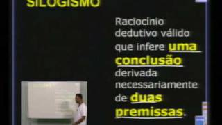 Aula Silogismo e Falacia 1 de 2  Prof Paulo Irineu [upl. by Ecnerewal]