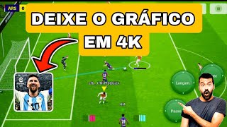 🚨 DEIXE Ó GRÁFICO DO EFOOTBALL 2024 MOBILE EM 4K😲 [upl. by Andert981]