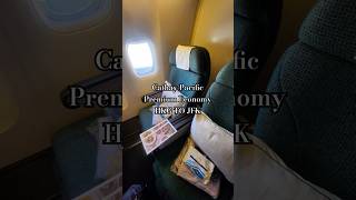 Cathay Pacific Premium Economy  CX830 cathaypacific premiumeconomy [upl. by Nylazor774]