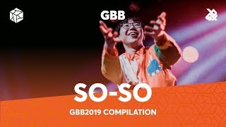 SOSO  Grand Beatbox Battle Loopstation 2019 Compilation [upl. by Ardnua]