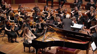 Clara Schumann Piano Concerto in A minor Op7  Alice Burla amp SJSO [upl. by Colfin]