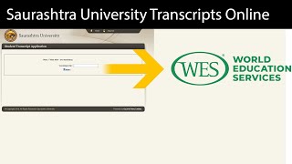 How to Get Saurashtra University transcript online Fees 500 Rs Latest update 2023 [upl. by Novahs]