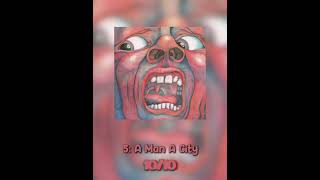 Ranking Every Song from In The Court of The Crimson King [upl. by Novehc]