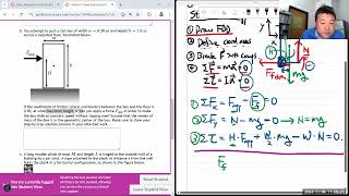 Physics 4A  Rotation Freeform Timed Assessment  Static Equilibrium ver 2 [upl. by Entirb]