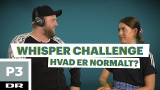 Whisper challenge med Curlingklubben Hvad er normalt  DR P3 [upl. by Nylikcaj209]