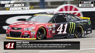 Best Of Kurt Busch NASCAR Radioactive [upl. by Eineg]