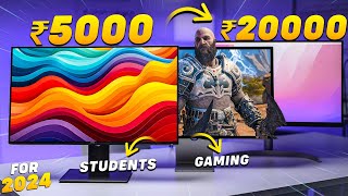 Top Monitors Under ₹5000 to ₹20000 2024🔥Gaming Editing Productivity🔥Best Monitors Under 10000 [upl. by Lurlene391]