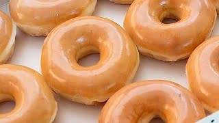 How To Make Krispy Kreme Original Glazed Donuts 🍩  Easy Donut Recipe 2023 [upl. by Christiane930]