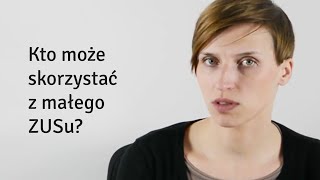 Mały ZUS  kto może skorzystać odc 50 [upl. by Aline634]