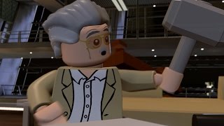 LEGO Marvels Avengers  All Stan Lee Appearances [upl. by Bough]